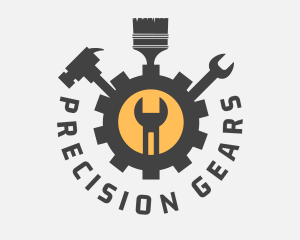 Mechanical - Mechanic Tools Cog logo design
