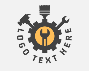 Mechanical - Mechanic Tools Cog logo design