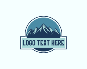 Expedition - Mountain Peak Trekking logo design