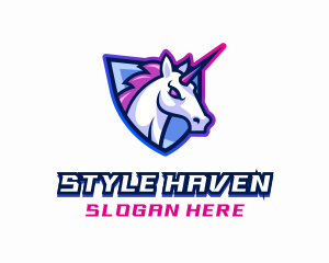 Unicorn Avatar Gaming Logo