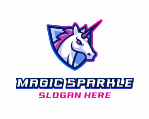 Unicorn - Unicorn Avatar Gaming logo design