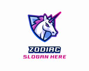 Unicorn - Unicorn Avatar Gaming logo design
