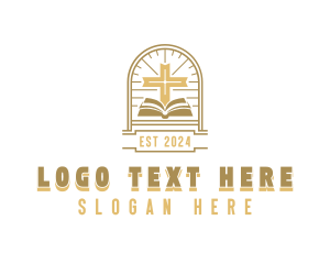 Pastor - Bible Cross Ministry logo design