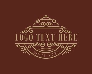 Luxury Fine Dining Restaurant Logo