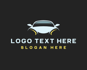 Auto - Car Vehicle Shadow logo design