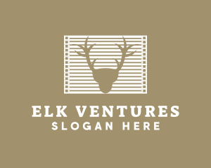 Deer Horn Blinds logo design