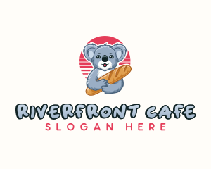 Koala Baguette Bakery logo design