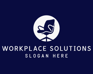 Office Chair Furniture logo design