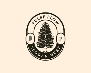 Korea Pine Tree Logo