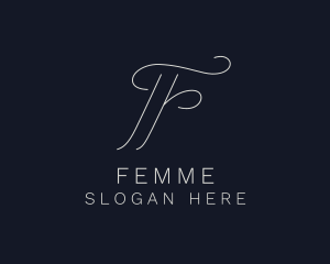 Luxury Wedding Fashion logo design