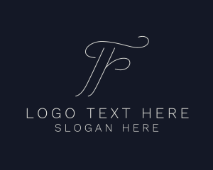 Letter F - Luxury Wedding Fashion logo design