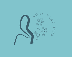 Minimal - Elegant Floral Garden logo design