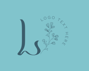 Elegant Floral Garden Logo