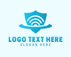 Internet - Wifi Internet Security logo design