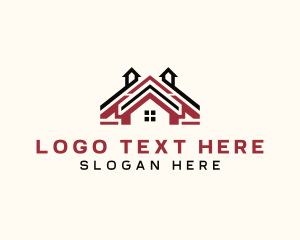 Leasing - Renovation Roof Repair logo design