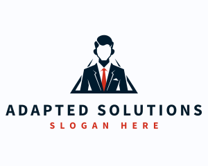 Professional Male Businessman Logo