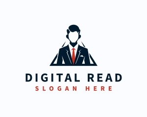 Professional Male Businessman Logo