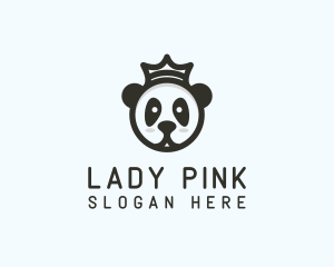 Wild - Royal Panda King logo design