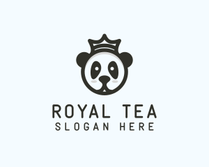 Royal Panda King logo design