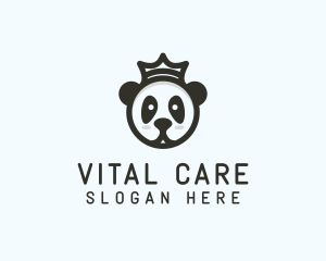 King - Royal Panda King logo design