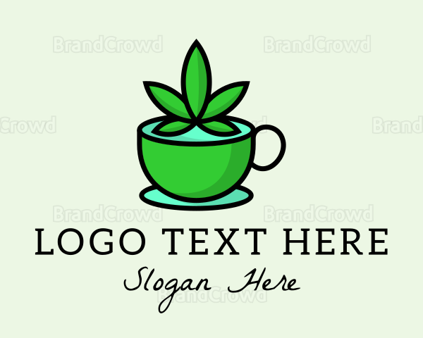 Healthy Herbal Tea Logo