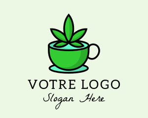 Latte - Healthy Herbal Tea logo design