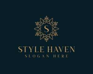 Elegant Wedding Event Logo