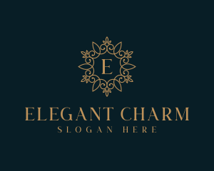 Elegant Wedding Event logo design