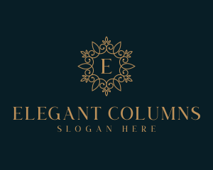 Elegant Wedding Event logo design