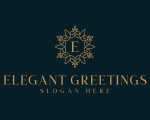 Elegant Wedding Event logo design