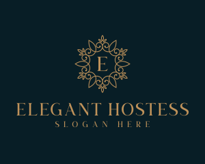 Elegant Wedding Event logo design