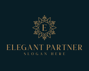 Elegant Wedding Event logo design