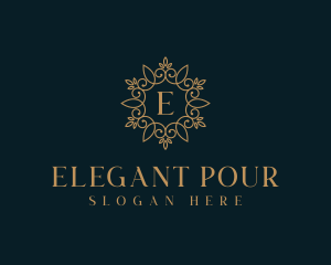 Elegant Wedding Event logo design