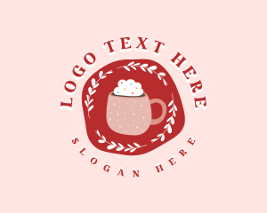 Stamp - Christmas Drink Mug logo design