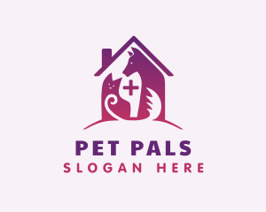 Gradient Pet Care logo design