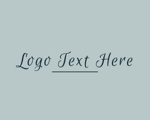 Signature - Elegant Luxury Wordmark logo design