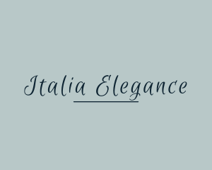 Elegant Luxury Wordmark   logo design