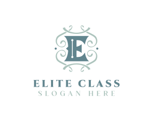 Classic Letter E logo design