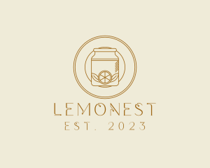 Homemade - Fermented Kombucha Beverage Jar logo design