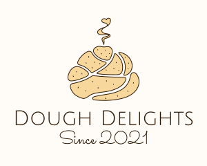 Dough - Fresh Bread Dough logo design