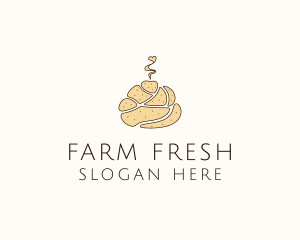 Fresh Bread Dough logo design