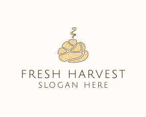 Fresh Bread Dough logo design