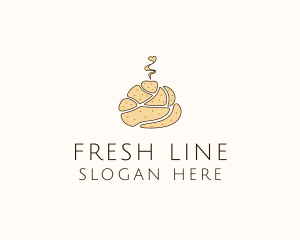 Fresh Bread Dough logo design