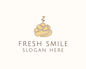 Fresh Bread Dough logo design