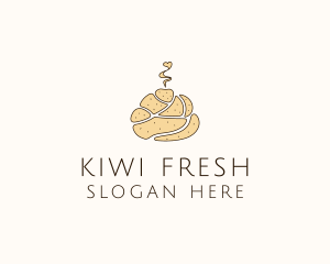 Fresh Bread Dough logo design