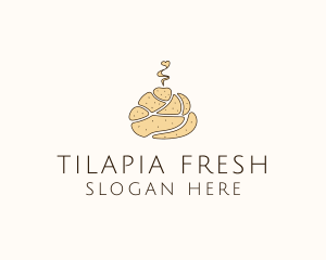 Fresh Bread Dough logo design