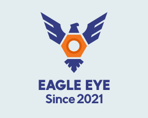 Eagle Nut & Bolt logo design