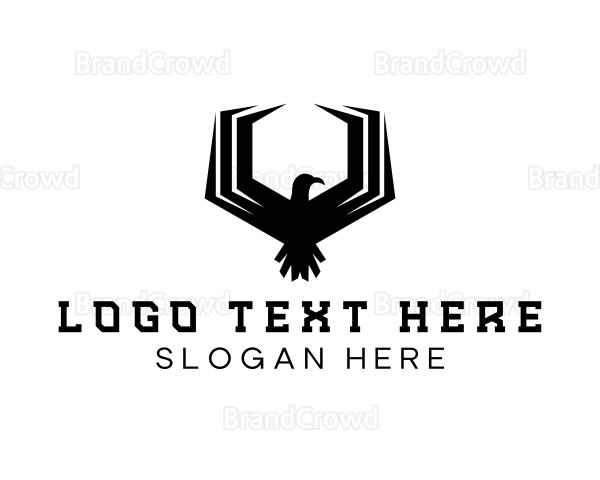Hexagon Falcon Gaming Logo