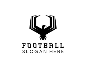 Eagle - Hexagon Falcon Gaming logo design