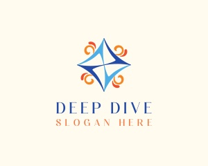 Dive - Summer Resort Vacation logo design